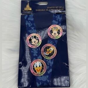 Walt Disney World 50th Anniversary Pin Trading Lanyard